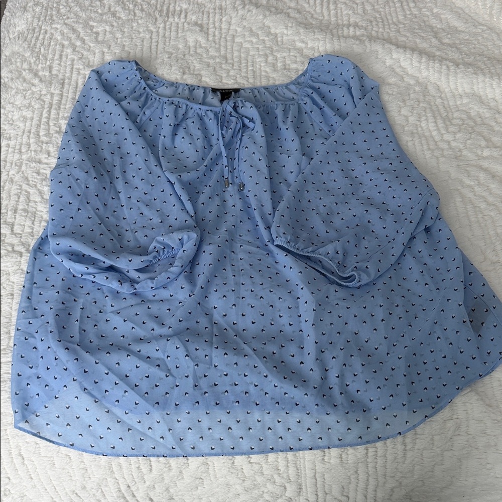 Alyx Light Blue Women's Blouse